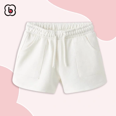 Quần đùi bé gái BabyloveGO QT009 cạp chun co giãn thoải mái - Giá chỉ 83.300₫