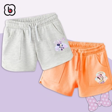 Quần đùi bé gái BabyloveGO short mùa hè co giãn thoáng khí in hình Mickey Mouse 119k 4 Quần đùi bé gái BabyloveGO short mùa hè co giãn thoáng khí in hình Mickey Mouse 119k 4