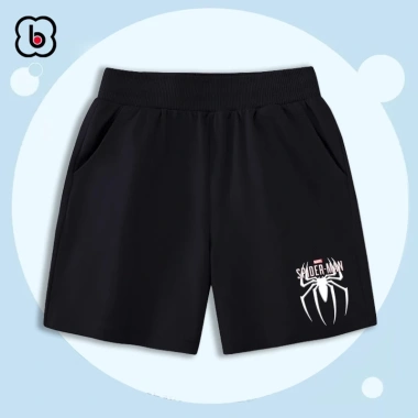Quần đùi bé trai BabyloveGO 2.026 short thun in hình siêu anh hùng Giá 99.000đ 4