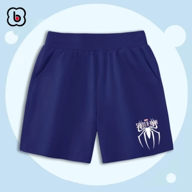 Quần đùi bé trai BabyloveGO 2.026 short thun in hình siêu anh hùng Giá 99.000đ 5