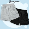 Quần đùi bé trai BabyloveGO QT002 short túi nắp gấp, chun co giãn, mềm mịn, thoáng mát, giá 89.000₫