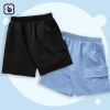 Quần đùi bé trai BabyloveGO QT002 short túi nắp gấp, chun co giãn, mềm mịn, thoáng mát, giá 89.000₫ 5