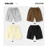 Quần Đùi Bé Trai BabyloveGO QT004 - Short Túi Hộp Cạp Chun Co Giãn, Thoải Mái, Giá 129k Giảm Giá 8