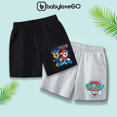 Quần đùi bé trai BabyloveGO thun cộc in hình hoạt hình 10-40kg giảm giá 99k