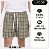 Quần Đùi Caro Nam LADOS-4.192 Chất Thô Tici Cao Cấp dày dặn có túi mặc nhà giá 104.000 VND