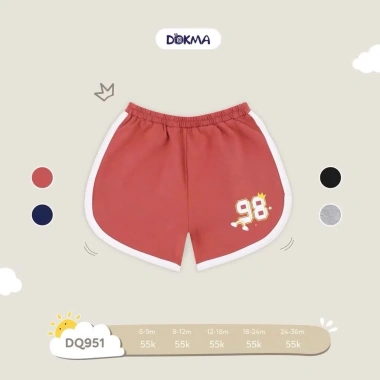 Quần Đùi Cotton Bé Gái 8-13kg Dokma DQ951-2.856 - Giá ưu đãi 55.000 VNĐ Quần Đùi Cotton Bé Gái 8-13kg Dokma DQ951-2.856 - Giá ưu đãi 55.000 VNĐ