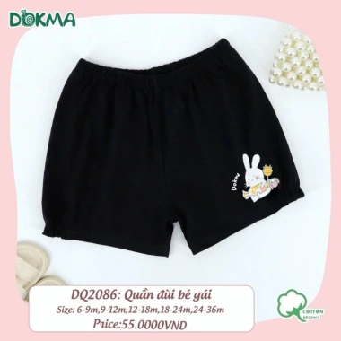 Quần Đùi Cotton Bé Gái 8-13kg Dokma DQ951-2.856 - Giá ưu đãi 55.000 VNĐ 11 Quần Đùi Cotton Bé Gái 8-13kg Dokma DQ951-2.856 - Giá ưu đãi 55.000 VNĐ 11