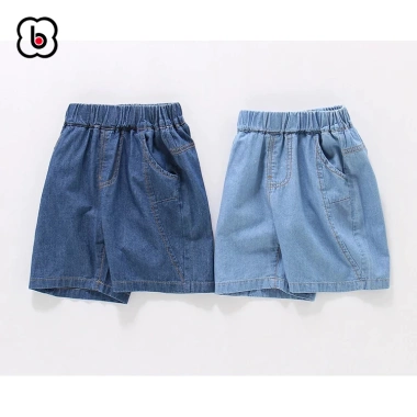 Quần đùi jeans BabyLoveGO cho bé - Denim mềm nhẹ, co giãn, giảm giá 179k 2