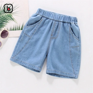 Quần đùi jeans BabyLoveGO cho bé - Denim mềm nhẹ, co giãn, giảm giá 179k 6