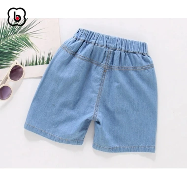 Quần đùi jeans BabyLoveGO cho bé - Denim mềm nhẹ, co giãn, giảm giá 179k 7