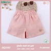 Quần Đùi Kaki Bé Gái Cạp Nhún Bèo Phối Cúc Dokma DQ2.182 - Giá Ưu Đãi 75.000 4