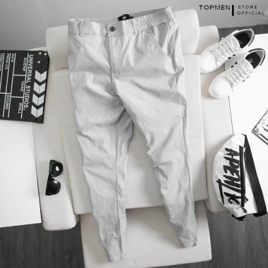 Quần đũi nam dài ống suông TOPMEN vải mềm thoáng mát slimfit chỉ 99k 3