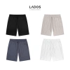Quần đùi nam LADOS-4.143 lưng chun, vải quần tây mịn, đứng form, phong cách Hàn Quốc 117k