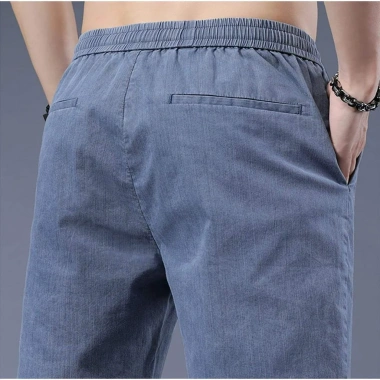 Quần đùi nam TOPMEN denim cao cấp, ôm dáng thoáng mát, phù hợp đi chơi & thể thao - 119k 6