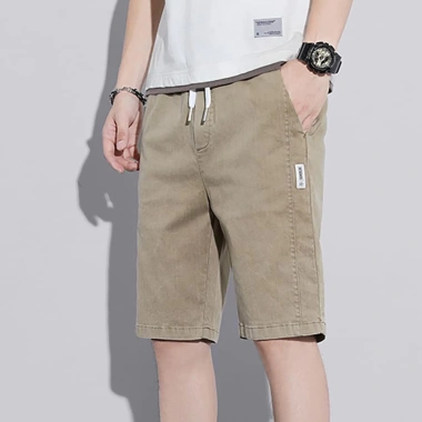 Quần đùi nam TOPMEN denim cao cấp, ôm dáng thoáng mát, phù hợp đi chơi & thể thao - 119k 9
