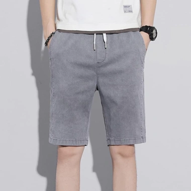 Quần đùi nam TOPMEN denim cao cấp, ôm dáng thoáng mát, phù hợp đi chơi & thể thao - 119k 10