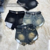 Quần đùi short jean nữ cạp cao, túi tua lộ túi thời trang - Giá chỉ 129.000 VND 4