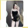 Quần đùi short jean nữ cạp cao, túi tua lộ túi thời trang - Giá chỉ 129.000 VND 5