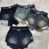 Quần đùi short jean nữ cạp cao, túi tua lộ túi thời trang - Giá chỉ 129.000 VND 8
