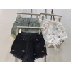 Quần đùi short jean nữ lưng cao thêu thời trang MS05 Giá chỉ 139k 5