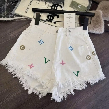Quần đùi short jean nữ lưng cao thêu thời trang MS05 Giá chỉ 139k 10 Quần đùi short jean nữ lưng cao thêu thời trang MS05 Giá chỉ 139k 10