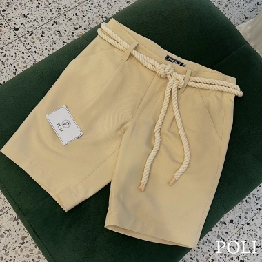 Quần đùi short POLI cực mát, chất liệu thoải mái, siêu thoáng mát cho mùa hè - Giá chỉ 360.000 VND