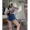 Quần đùi sooc bò in chìm 92.800đ - Thoải mái, phong cách, giảm 20% 4