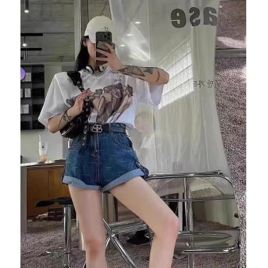 Quần đùi sooc bò in chìm 92.800đ - Thoải mái, phong cách, giảm 20% 6