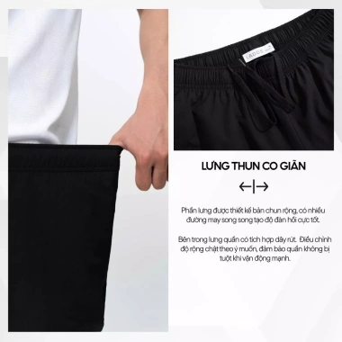 Quần đùi thể thao nam LADOS-4.191 dáng ngắn chất dù co giãn nhẹ, năng động – 108.000₫ 6
