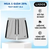 Quần đùi thể thao nam LADOS-4.197 thun tổ ong, phối màu đẹp, form basic, giá ưu đãi 135k
