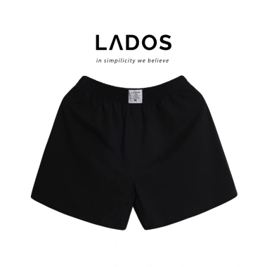 Quần đùi thun nam LADOS-4.156 cotton 4 chiều dày dặn, co giãn, mịn mát – thời trang tập thể thao, mặc nhà, chỉ 144k
