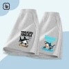 Quần đùi Tralalero BabyloveGO chất nỉ da cá thể thao cho bé 1‑10 tuổi, giá 99.000 VNĐ 3