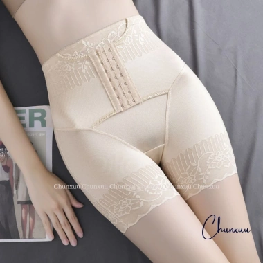 Quần Gen Cạp Cao ChunXuu Su Lụa Ren Hoa Dáng Đùi, Đai Chỉnh - GB31 Giá 159k