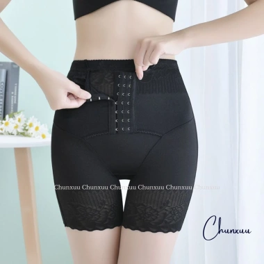 Quần Gen Cạp Cao ChunXuu Su Lụa Ren Hoa Dáng Đùi, Đai Chỉnh - GB31 Giá 159k