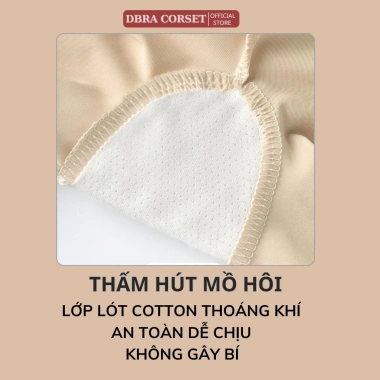 Quần Gen DBRA CORSET GB.58 - Nịt bụng siết eo, nâng mông, gọn bụng đùi, bảo hộ