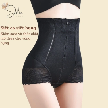 Quần gen định hình nịt bụng giảm mỡ, nâng mông chất su lụa khóa kéo trước - TRANG TÂY FASHION 250k