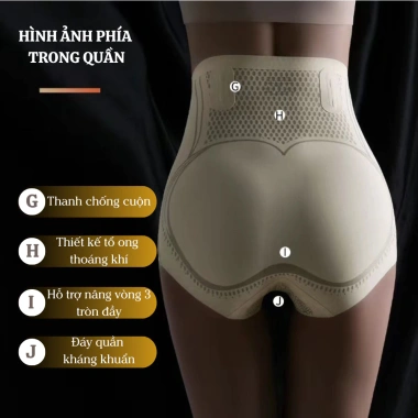 Quần gen ENMA QS05 cạp cao đúc su thoáng khí 4 thanh không lộ viền giá ưu đãi 165k 6 Quần gen ENMA QS05 cạp cao đúc su thoáng khí 4 thanh không lộ viền giá ưu đãi 165k 6