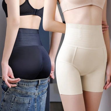 Quần Gen Nịt Bụng Cạp Cao Định Hình KATHY BRA Chất Su Mát Chống Cuộn Thon Gọn 2