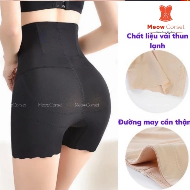 Quần gen nịt bụng cạp cao giảm bụng, nâng mông, mặc váy thoải mái MEOW Corset 135k