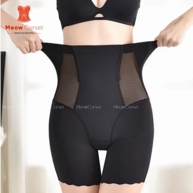 Quần gen nịt bụng cạp cao giảm bụng, nâng mông, mặc váy thoải mái MEOW Corset 135k