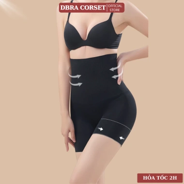 Quần Gen Nịt Bụng Cạp Cao Siết Eo Nâng Mông Định Hình Cotton Chống Cuộn DBRA CORSET GB.43 Giá chỉ 185.000₫ 6