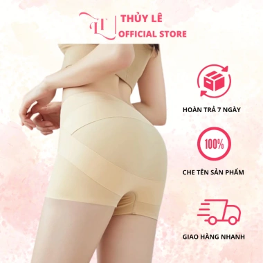 Quần gen nịt bụng đai chéo định hình hông mong, không đường may, lưng cao - 99k