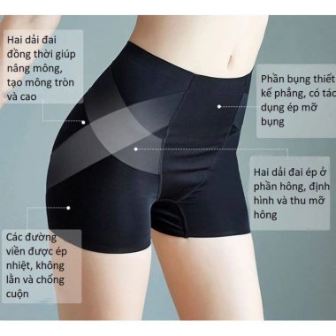 Quần gen nịt bụng đai chéo định hình hông mong, không đường may, lưng cao - 99k