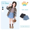 Quần Giả Váy Bé Gái Jean Bò Mềm Mại - Lưng Thun Năng Động, Giá chỉ 171.360 VND