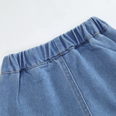 Quần Giả Váy Bé Gái Jean Bò Mềm Mại - Lưng Thun Năng Động, Giá chỉ 171.360 VND 8