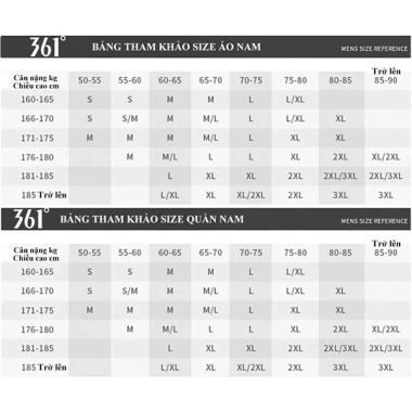 Quần Gió Thể Thao 361º Nam - Nhẹ, Thoáng Mát, Phong Cách, Giá 1.228.254 VND 4 Quần Gió Thể Thao 361º Nam - Nhẹ, Thoáng Mát, Phong Cách, Giá 1.228.254 VND 4