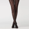 Quần Gothic Vintage Nữ Mỏng Trong Suốt Tơ Sheer Họa Tiết Động Vật Giá ưu đãi 68.603đ 4