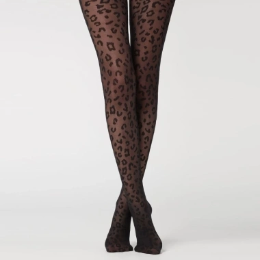 Quần Gothic Vintage Nữ Mỏng Trong Suốt Tơ Sheer Họa Tiết Động Vật Giá ưu đãi 68.603đ