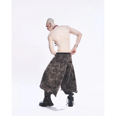 Quần Jean 2IN1 Washed VOCALNIC RED màu đỏ thời trang, giá ưu đãi 1.375.000₫ 4