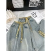 Quần Jean Baggy Nữ Kẻ Ảnh Thật - Hàng QC Giá Ưu Đãi 120k (Giá Gốc 147.6k) 3